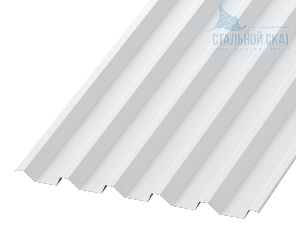Фото: Профнастил С44 х 1000 - A NormanMP (ПЭ-01-9003-0.5) в Видном