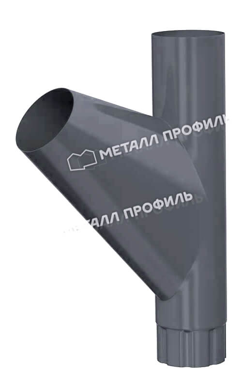 Тройник трубы Foramina Freeze D100 (FRZ_D-01-GreyGrey-0.5) в Видном