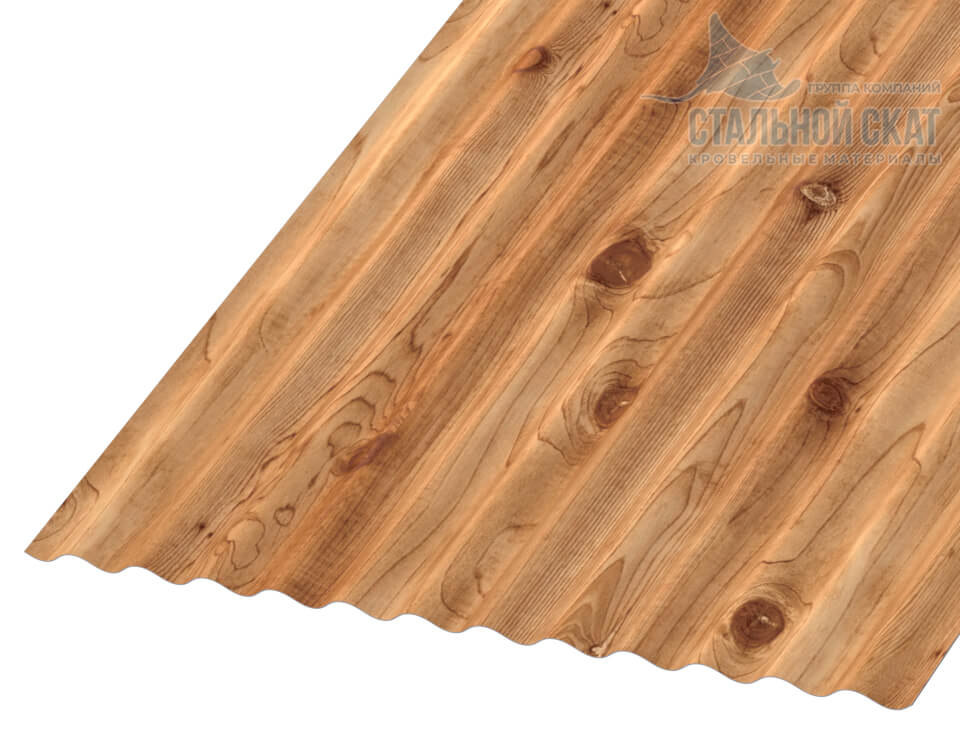 Фото: Профнастил МП18 х 1100 - B (ECOSTEEL_T-01-Кедр-0.5) в Видном