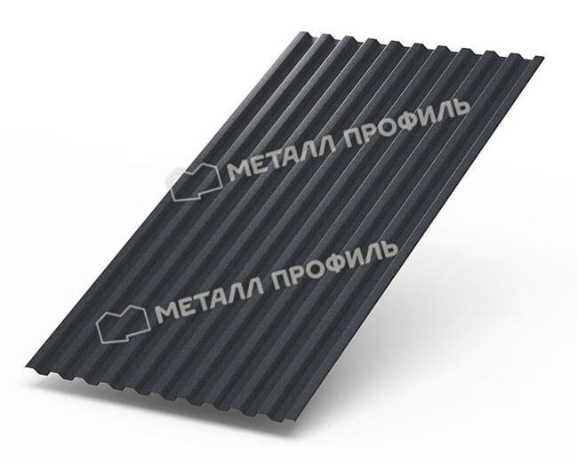 Фото: Профнастил С21 х 1000 - A (ПЭ-01-7024Color-0.4±0.08мм) в Видном