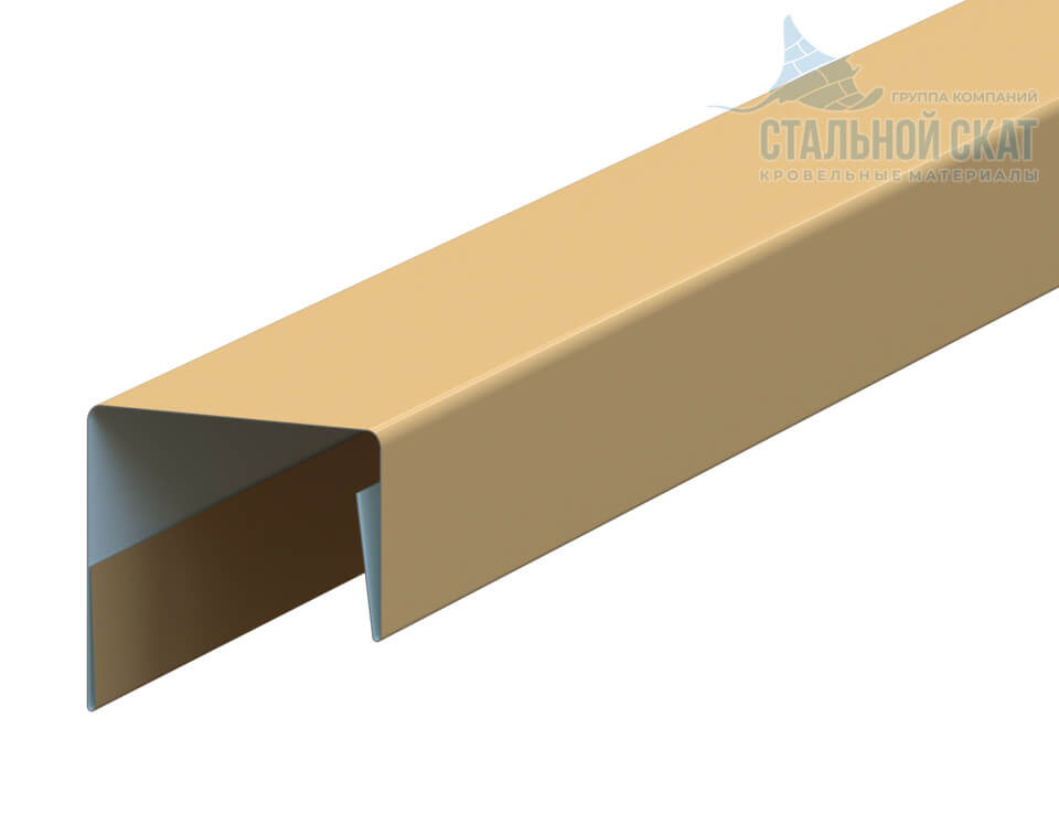 Планка П-образная 23х22х2000 NormanMP (ПЭ-01-1014-0.5) в Видном