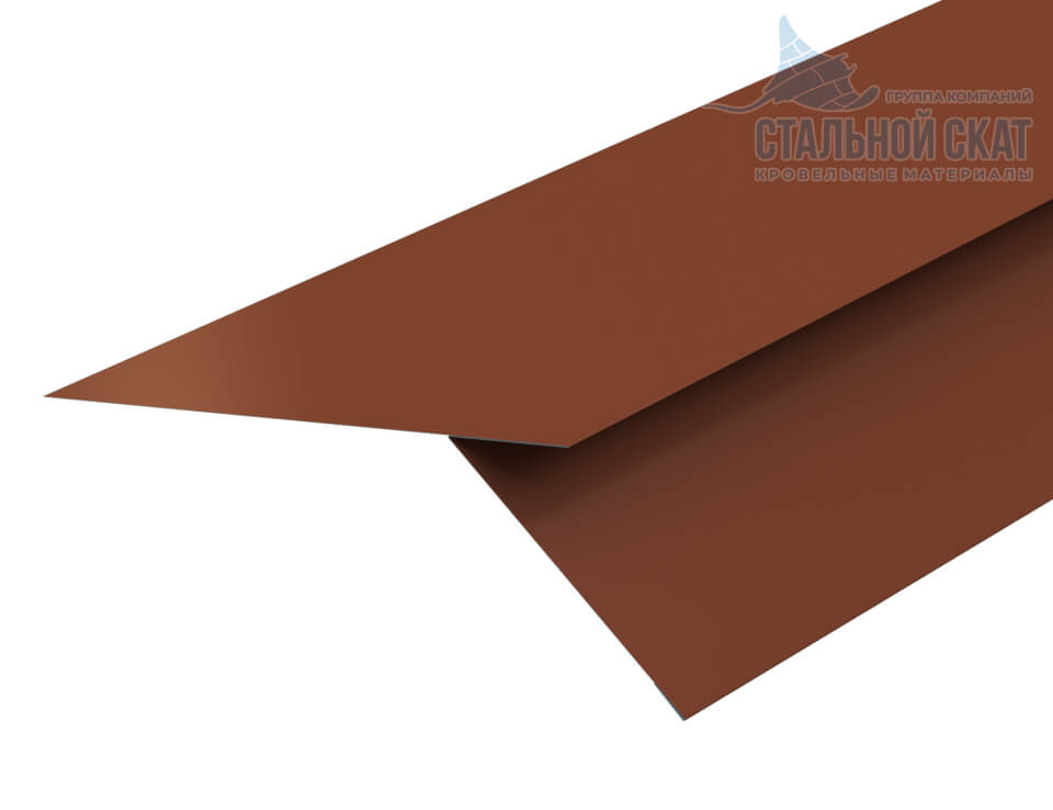 Фото: Планка карнизная FASTCLICK 130х80х2000 (VikingMP E-20-8004-0.5) в 
