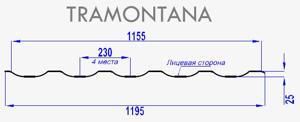 Металлочерепица МП Трамонтана-SL (VikingMP E-20-9005-0.5) в Видном