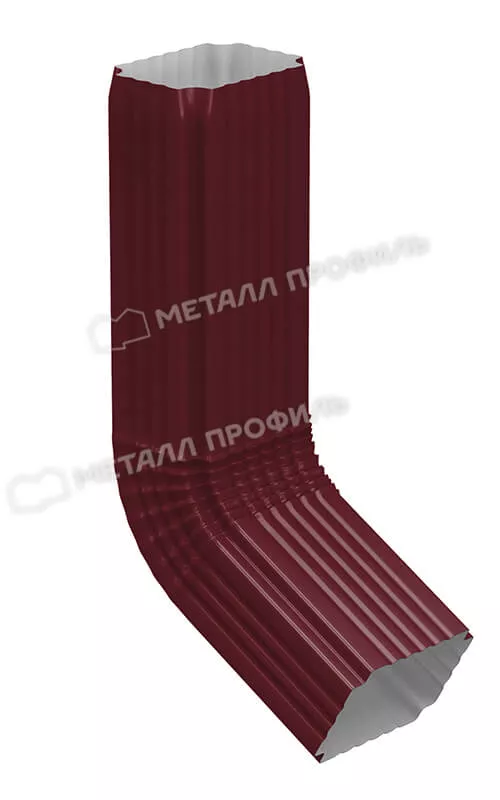 Труба водосточная с коленом 76х102х1000 (ПЭ-01-3005-0.5) в Видном