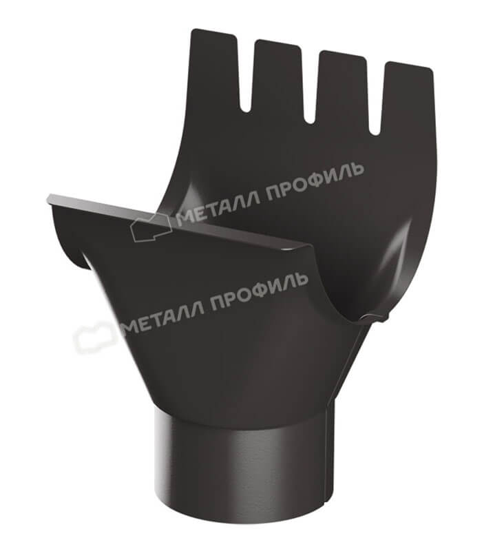 Воронка выпускная D125/100 Foramina Freeze (FRZ_D-01-Темный Брауни\Темный Брауни-0.6)