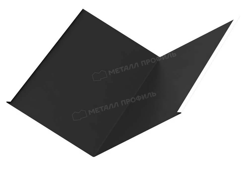Планка ендовы нижняя 298х298х2000 NormanMP (ПЭ-01-9005-0.5)