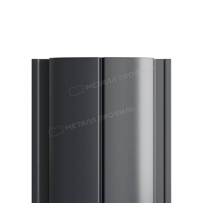 Штакетник металлический МП ELLIPSE-T 19х126 Двусторонний (ПЭД-01-7024\7024-0.45).