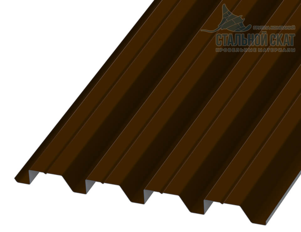 Профнастил Н60 х 845 - B (ПЭ-01-8017-0.65)