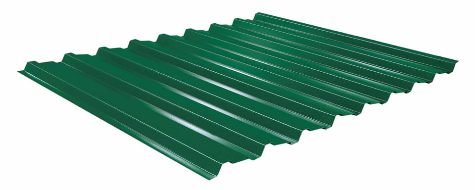 Панель Estet 860х1970 RAL 6005
