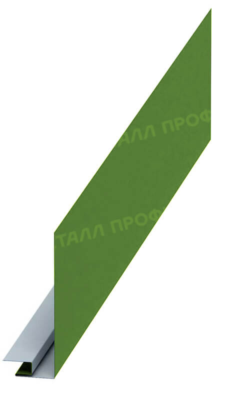 Планка карнизного свеса сложная 185х50х2000 NormanMP (ПЭ-01-6018-0.5)